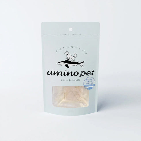 ちぃサメステーキ(プレーン)80g/4パック入 犬用 おやつ 国産 uminopet