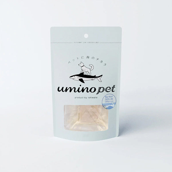 ちぃサメステーキ(プレーン)80g/4パック入 犬用 おやつ 国産 uminopet