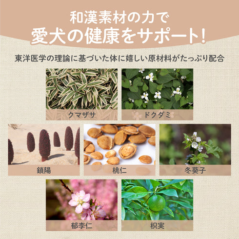 スルスルサプリ 和漢(20g/50g)鹿肉(50g/100g) 【動物病院取扱】うんちが硬い 出にくい 頑固な便 アレルギー 便のお悩み 犬用サプリメント ペットサプリ ふりかけ ペット和漢 鹿肉 国産 天然素材 食品添加物無添加 健康サプリ わんぽうやく