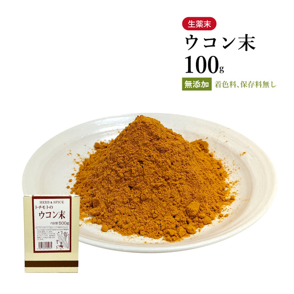 ウコン末 うこんまつ 100g/500g【粉末】食品添加物無添加 健康維持 ウコン 健康食品 自然由来