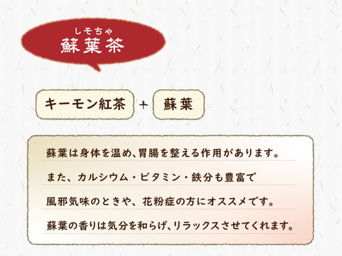 薬膳茶お試しセット やくぜんちゃ 6包/全6種(各1包)【ティーバッグ】食品添加物不使用 飲みやすい 漢方茶 薬膳茶 かんたん プレゼント 来客用のお茶にも 紅茶 大棗茶 陳皮茶 桂皮茶 山査子茶 蘇葉茶 薄荷茶 薬膳茶